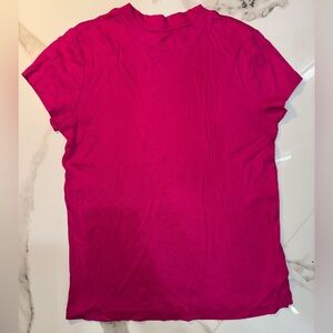 a new day Fuchsia Short Sleeve Tee